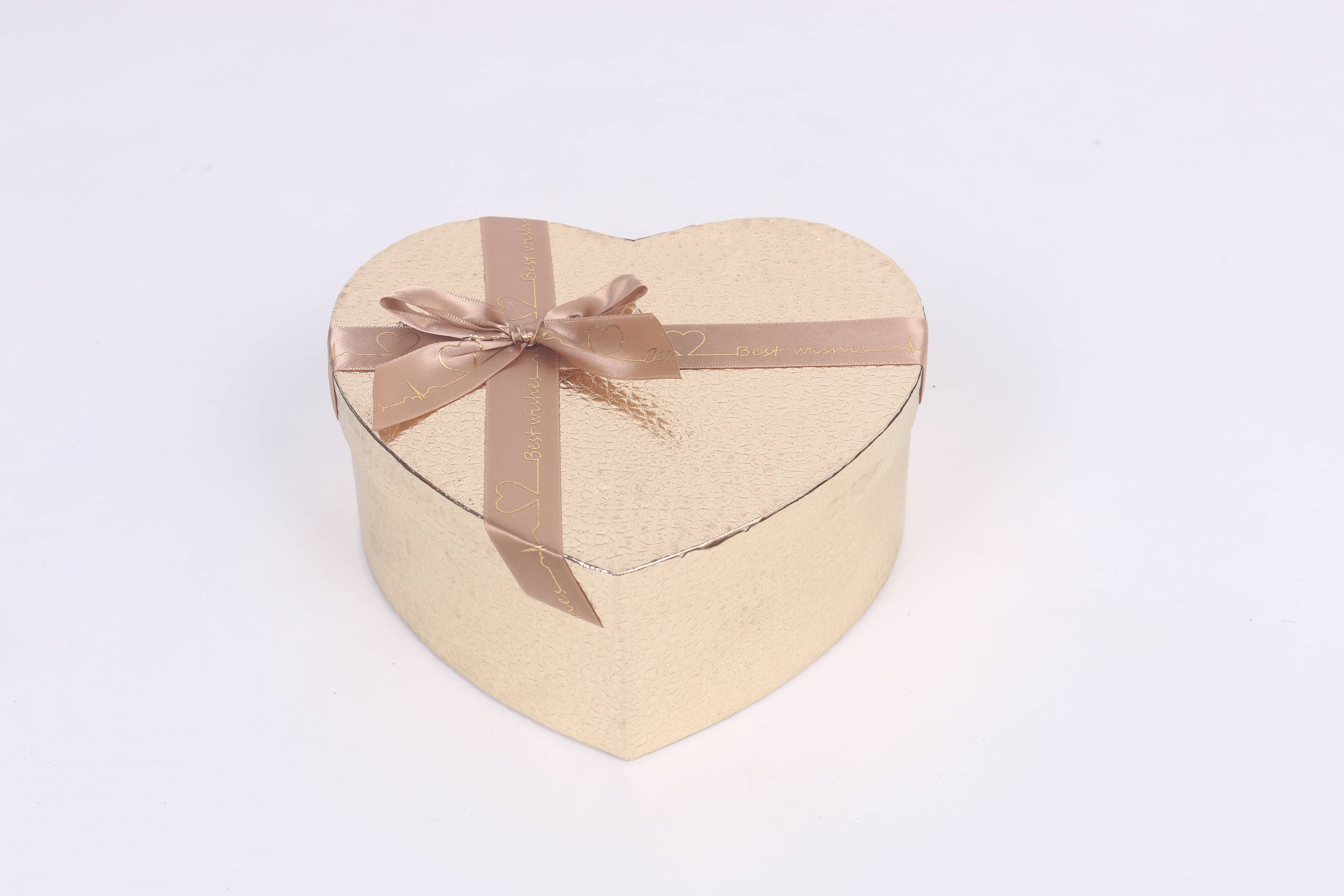 3405# Love Gift Box Three-piece Set, Heart-shaped Gift Box, Souvenir, Festival Gift Packaging Box, Exquisite Gift box, Lychee pattern Gift box, Factory direct sales pic 4