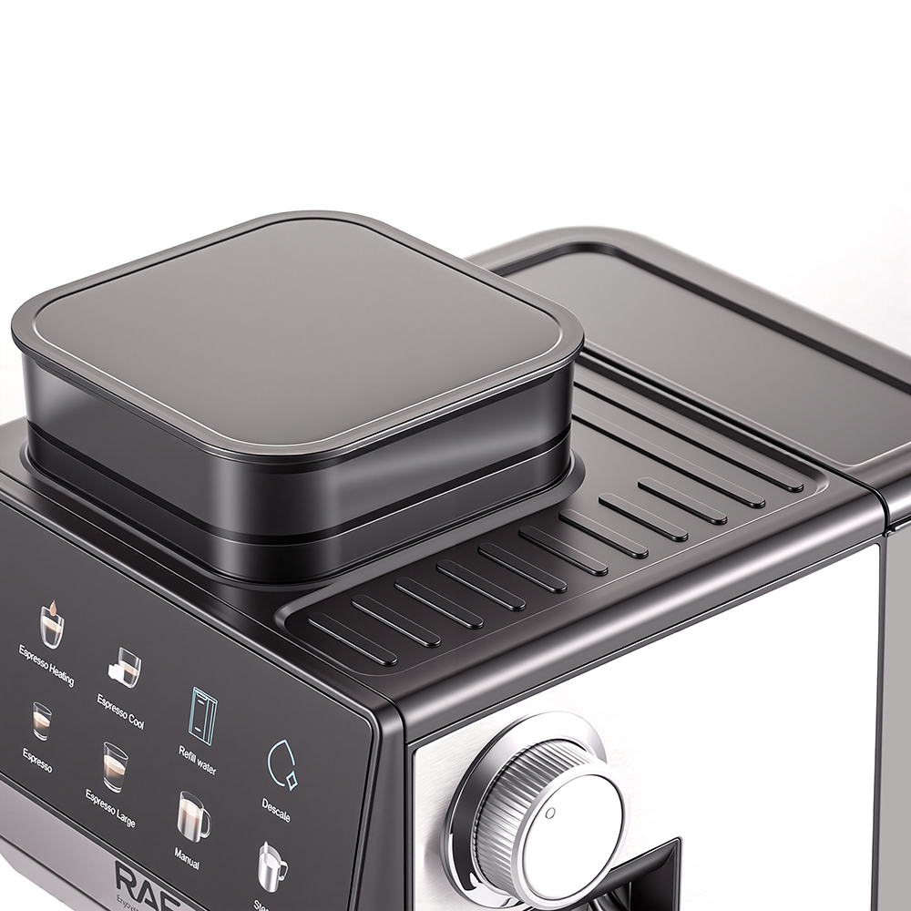 RAF European-style Italian coffee machine, coffee grinding and extraction integrated coffee machine, multi-functional menu, iced Americano, 20bar pic 12