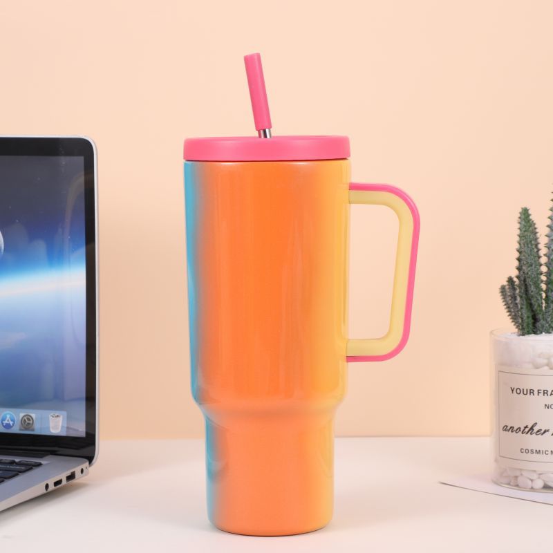 Новый трансграничный переходный стакан 40 - oz paper с рукояткой, вмещающей 304 нержавеющей стальной термостат pic 11