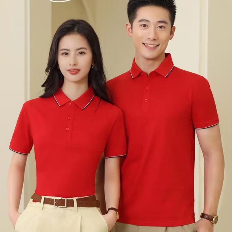 LLFZ-8558 金尉系列间边二级领翻领 polo定制