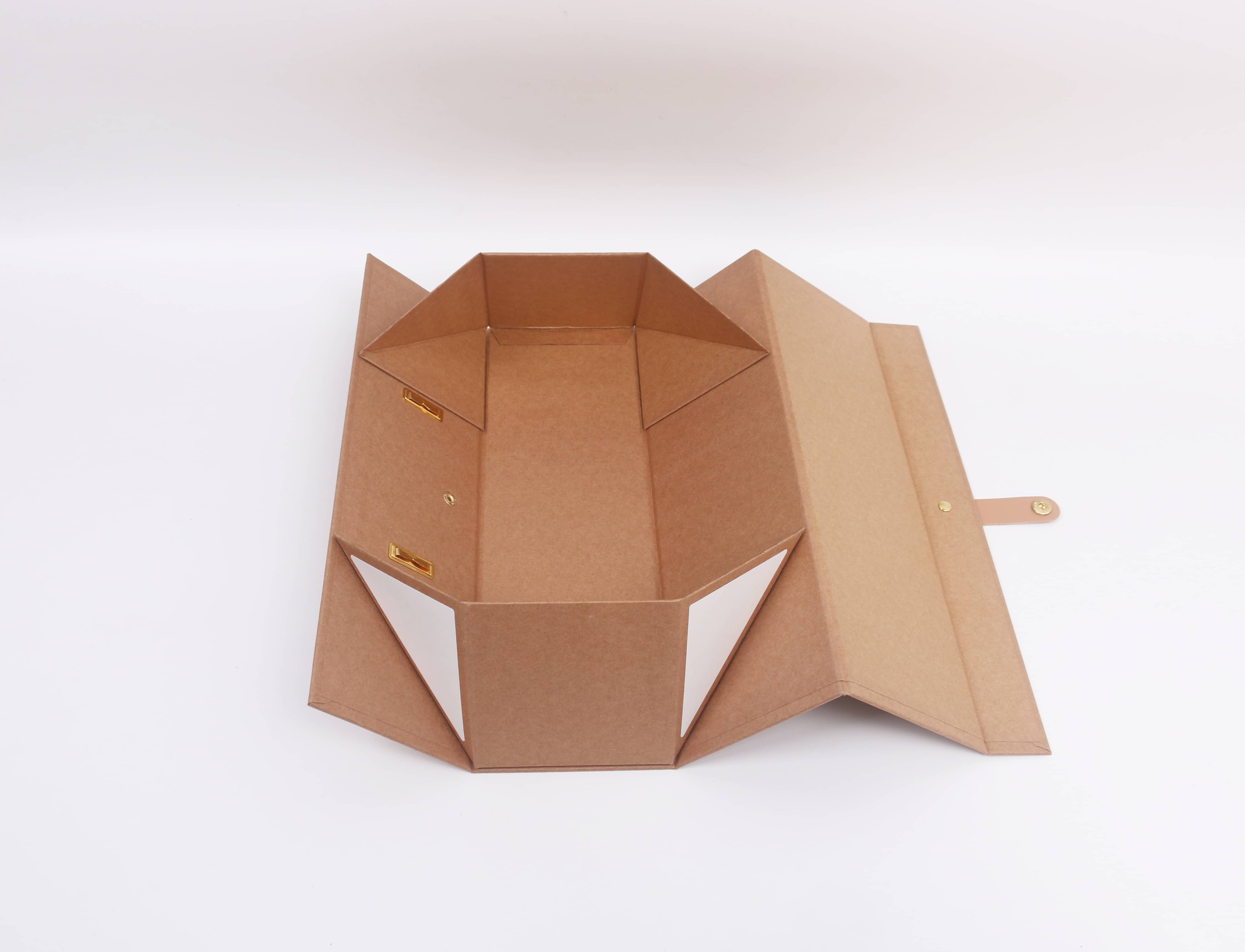 Z230# Single folding gift box, folding wine box, creative gift packaging box, magnetic folding box pic 5