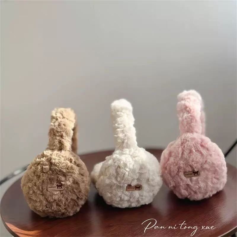 Ear cups for warmth, foldable in winter, ear protection against cold and wind, Korean-style ear warming, cute ear covers details Picture