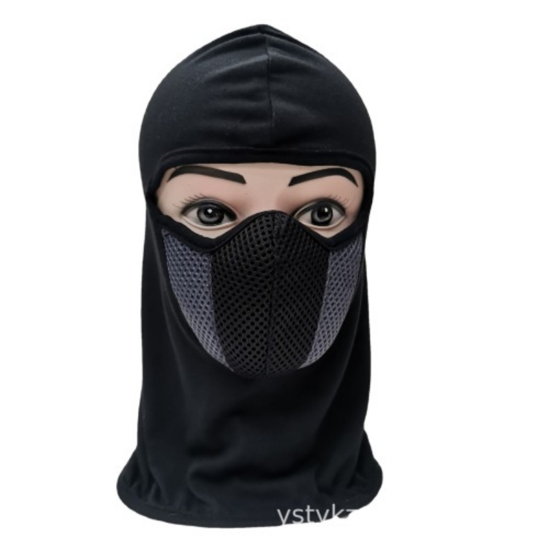 Motorcycle headgear, cycling mask, spring and winter face protection, cycling headgear, dust-proof and sun-proof, sports fishing, cross-border outdoor details Picture