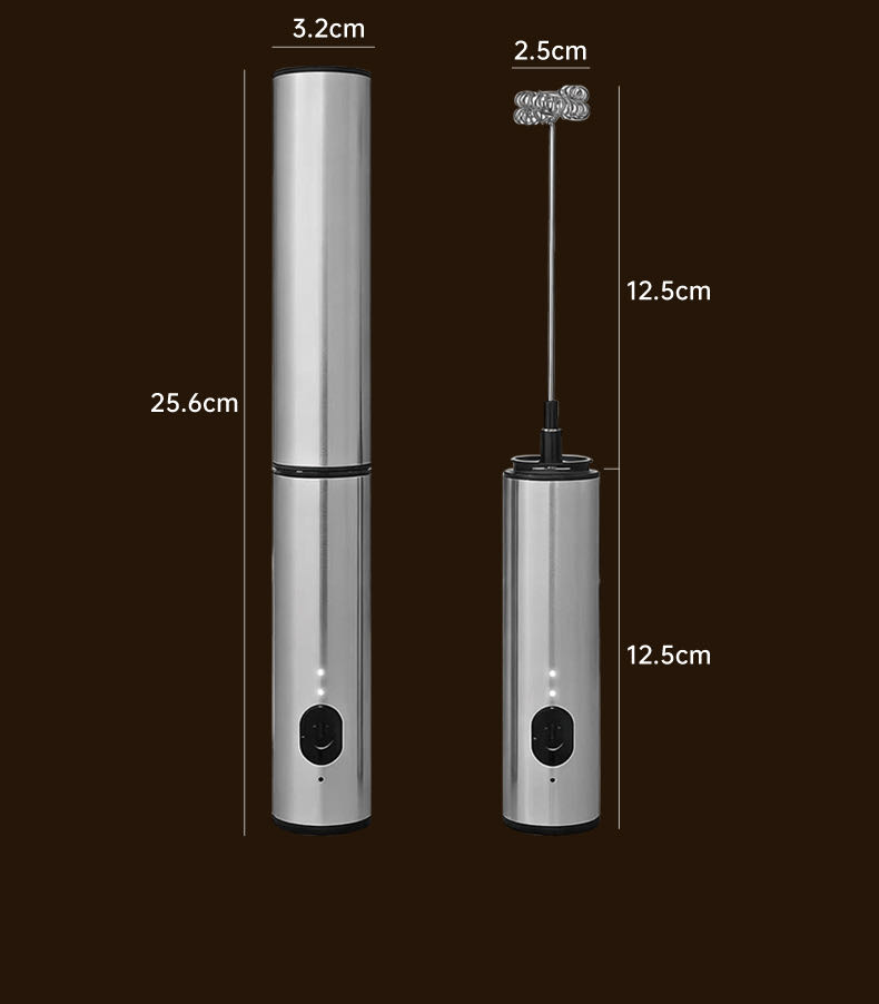 304 stainless steel fully automatic electric beater, coffee machine, cream whipper, milk beater, egg beater, hand beater, mixer, electric charging egg beater, semi-automatic egg beater undefined