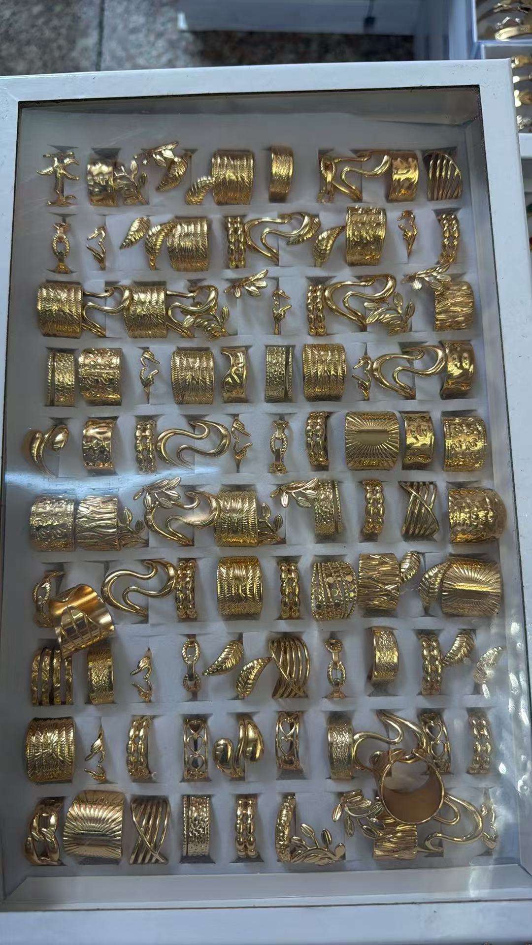 不锈钢油压戒指