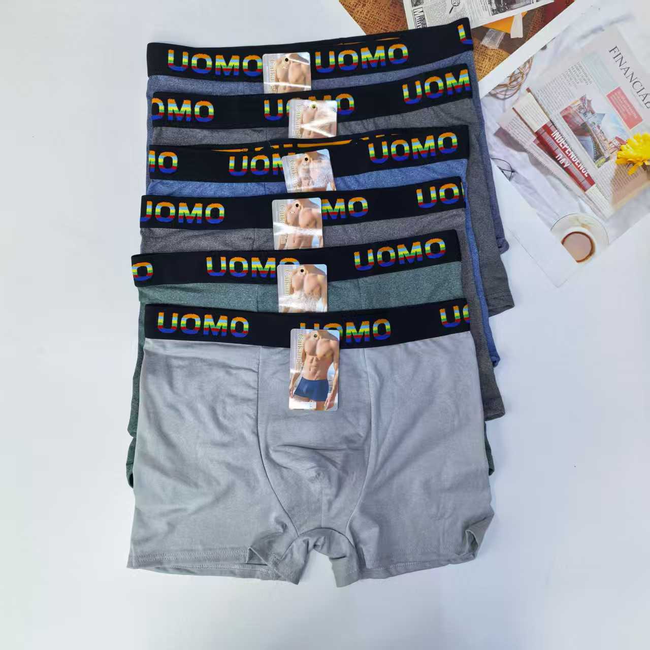 1616# Underwear for export, men's underwear, popular in Africa, fashionable and comfortable men's underwear, men's briefs, QNI details Picture