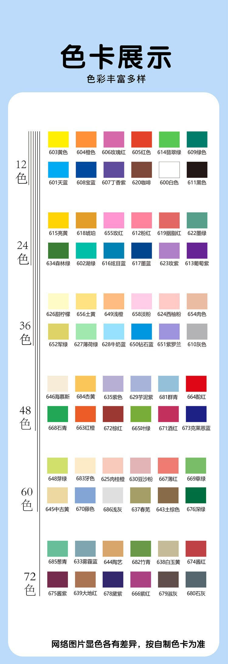 Guangna 8101 Acrylic Mark Straight liquid type soft tip no-press student good drawing doodle pen Waterproof marker pen pic 4