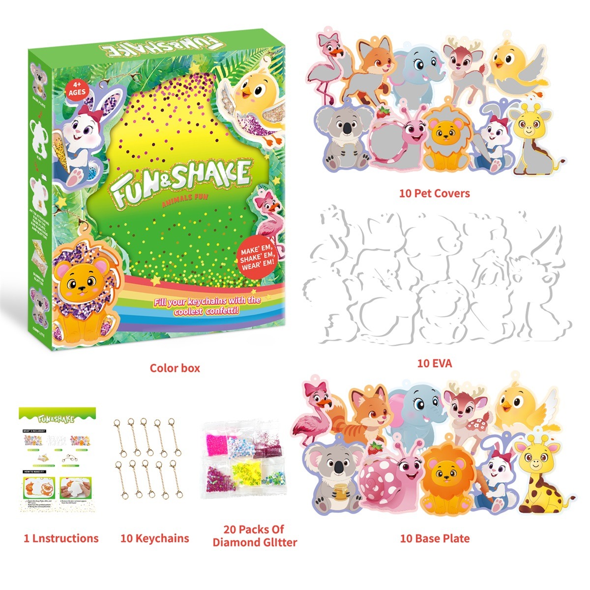 Children's DIY flash toy rocking machine details Picture