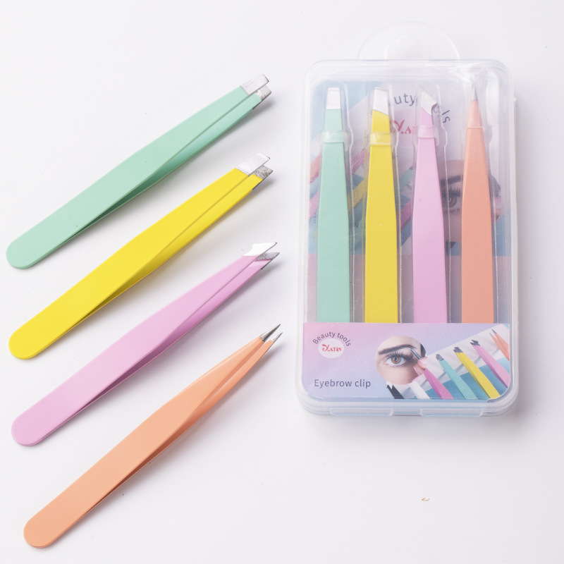 Eyebrow knife, eyebrow clipper, eyebrow straightener, eyebrow shaping knife, beauty tweezers, beard comb, double eyelid patch, beauty care, makeup tools, beauty tweezers details Picture