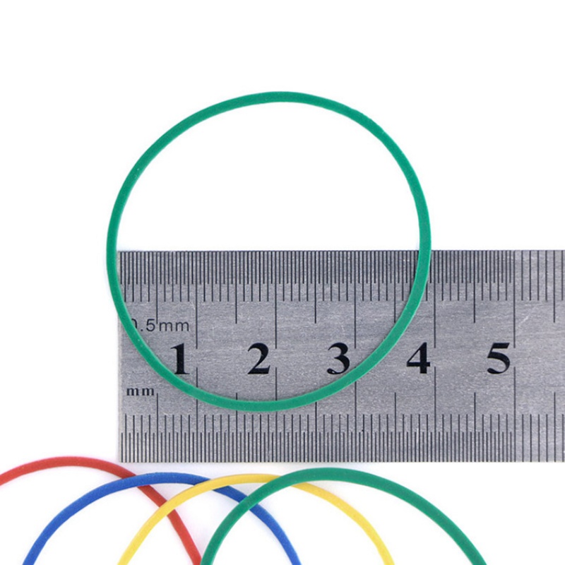 Silicone mushroom-shaped head, colored cowhide band, rubber ring, yellow thick rubber band Application Scenario