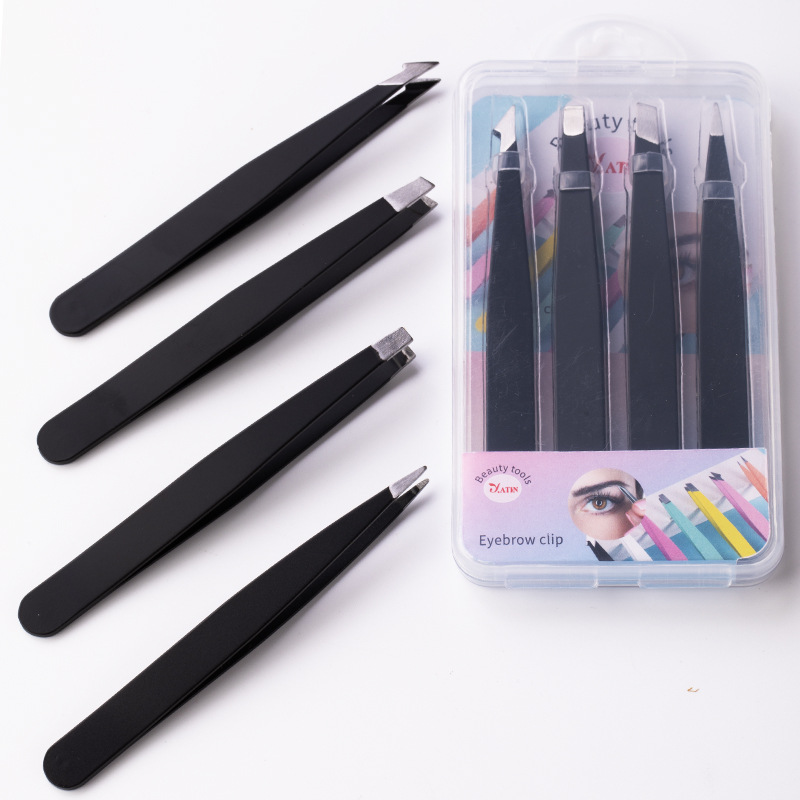 Eyebrow knife, eyebrow clipper, eyebrow straightener, eyebrow shaping knife, beauty tweezers, beard comb, double eyelid patch, beauty care, makeup tools, beauty tweezers Application Scenario