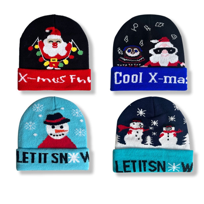 Christmas hats can be equipped with LED lights, holiday gifts can be decorated with dazzling lights, and wholesale can be printed with logos for cold protection Application Scenario