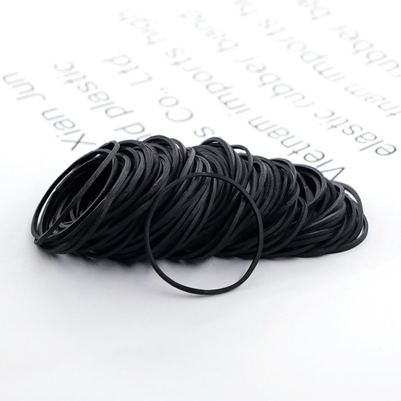 Silicone mushroom-shaped head, black rubber band, thick rubber band, yellow rubber ring details Picture