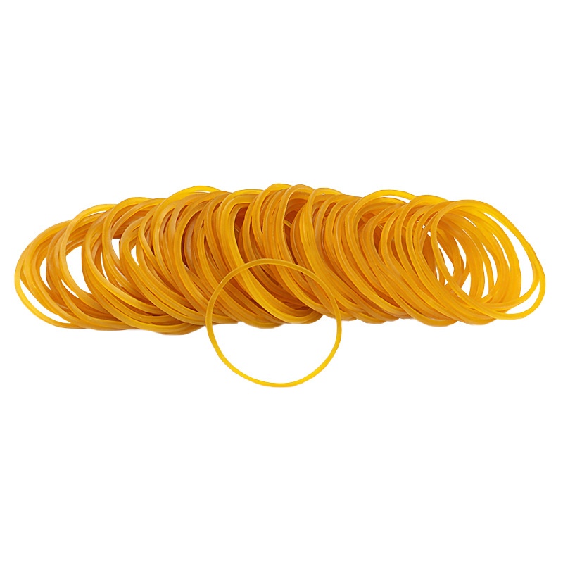 High-quality rubber rubber bands from Vietnam, silicone mushroom-head rubber bands, yellow thick rubber bands Specification image