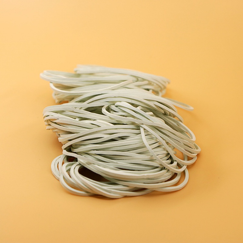 Silicone mushroom-shaped head rubber band, white and yellow thick rubber band rubber ring Application Scenario