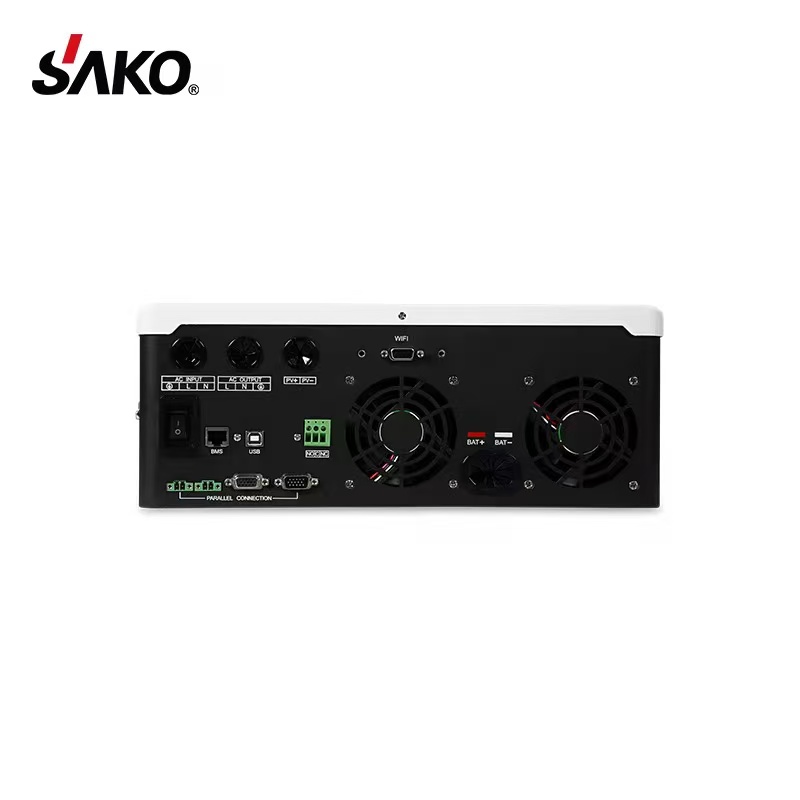 SAKO SUNSEE-AMERY-ECO three-phase 120V 5KW 48V MPPT household hybrid solar inverter Application Scenario