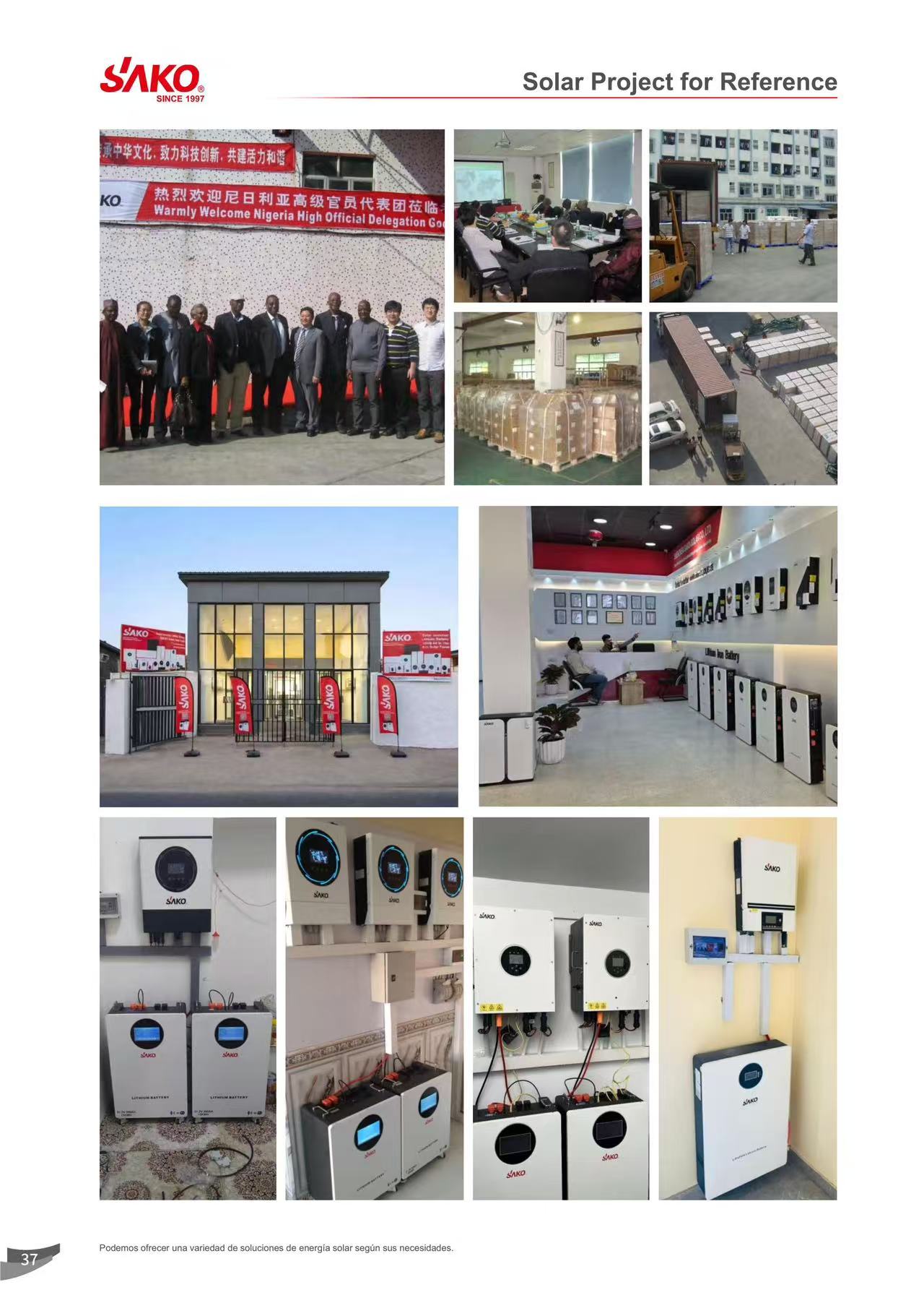 SAKO SUNSEE Amery household solar inverter 6.2KW 48VDC off-grid MPPT dual-phase 120VAC240VAC Item Picture