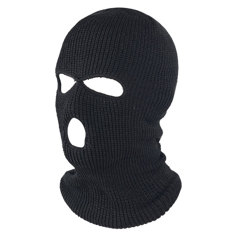 Knitted sun protection ice silk mask available in seven colors: black, beige, pink, gray, dark green, bright green and rose red Specification image