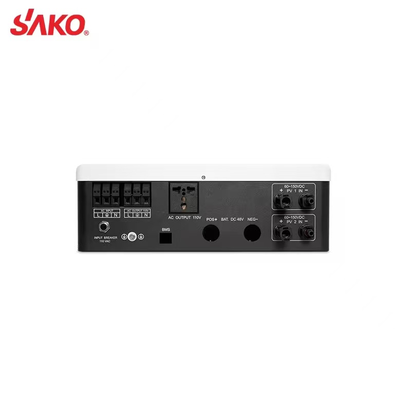 SAKO SUNSEE-AMERY 48V 120VAC MPPT Hybrid Solar Inverter 1.5KW Pure sine Wave split-phase off-grid inverter Application Scenario