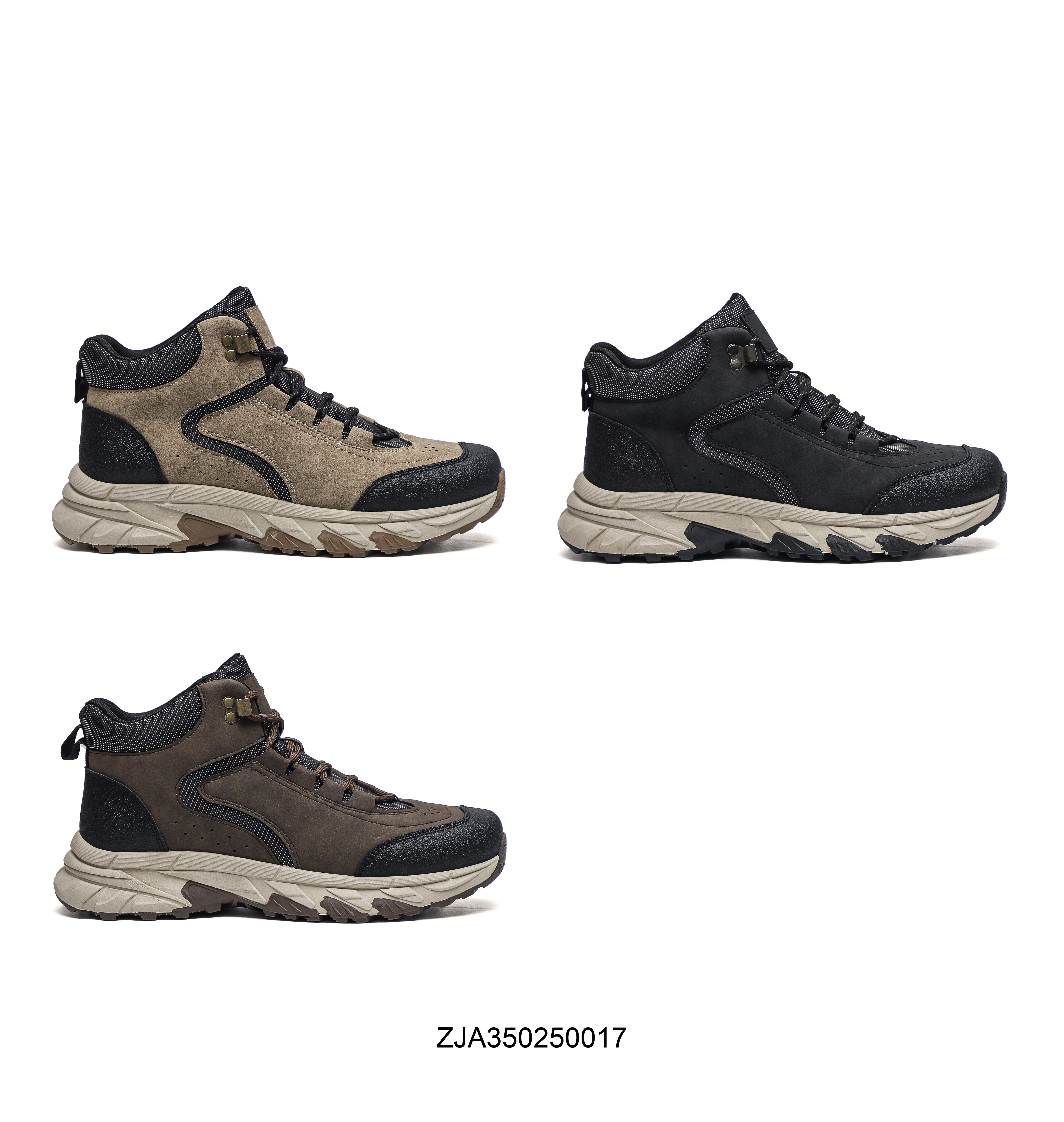 Hiking boots, rock climbing equipment, outdoor anti-slip and wear-resistant high-top hiking shoes Application Scenario