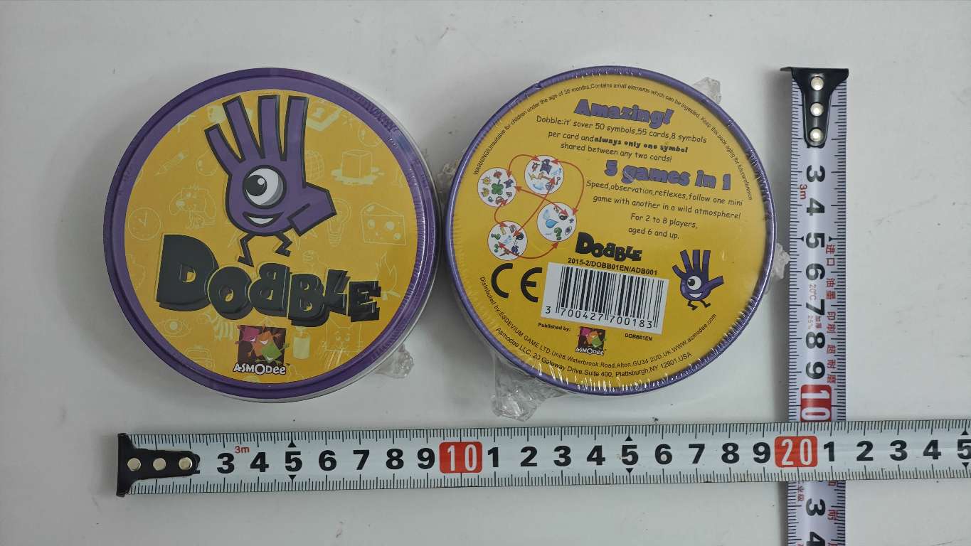直销热销spot it卡片dobble英文桌游牌找你妹详情图8