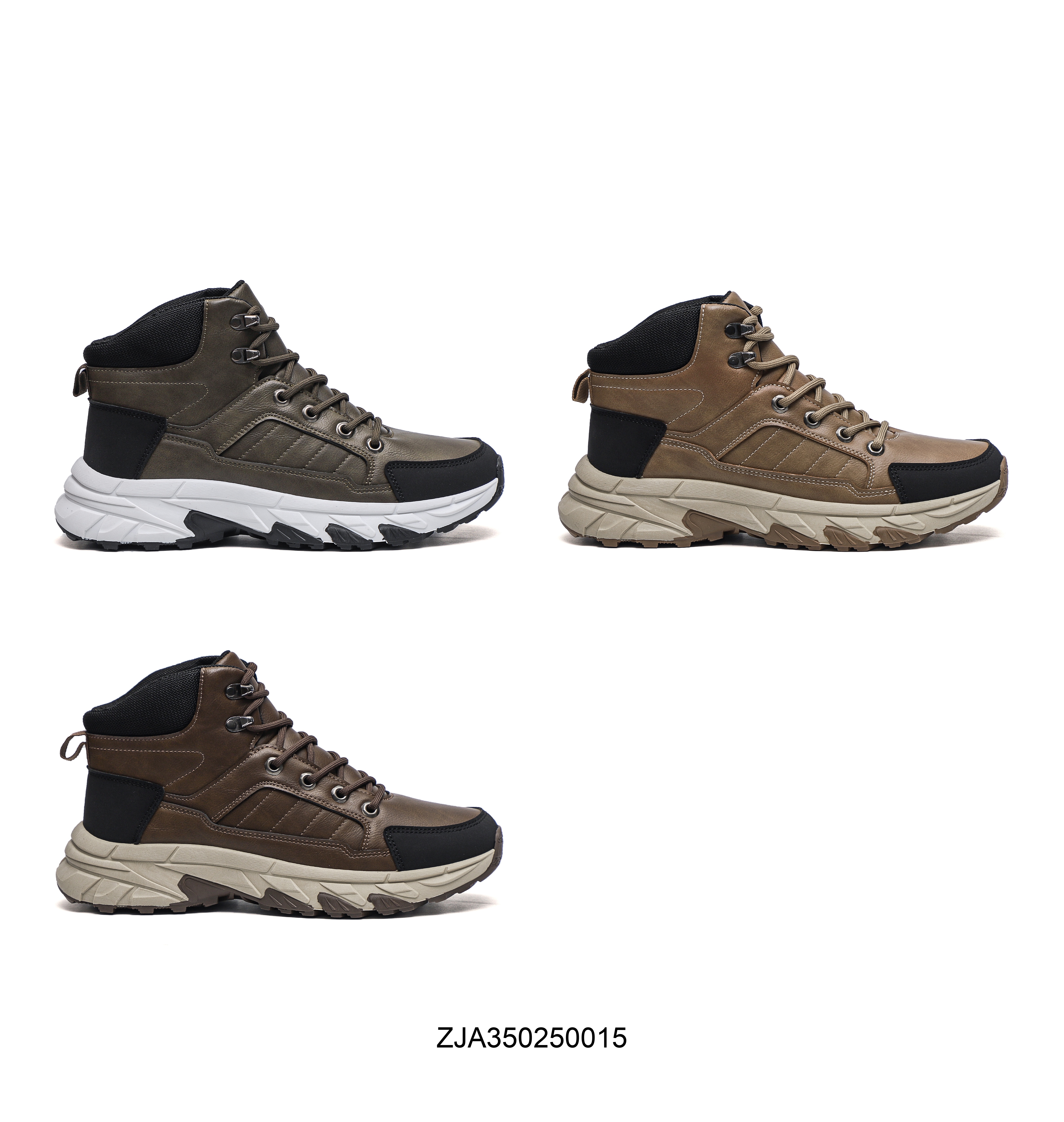 Brown hiking boots for men, summer outdoor hiking shoes Application Scenario