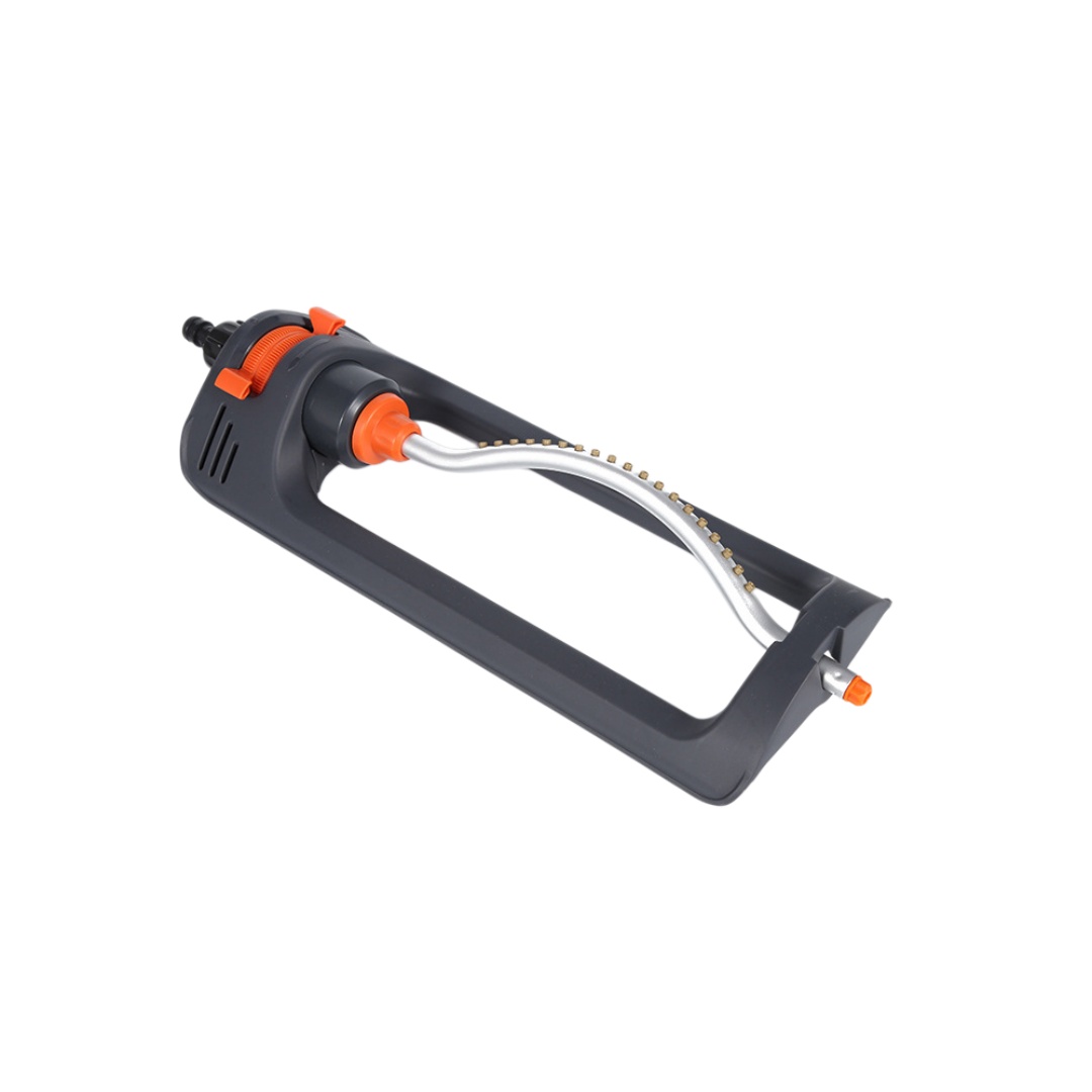 Aluminum tube swing sprinkler, automatic rotating nozzle for garden lawns, roof cooling and flower watering tool Specification image