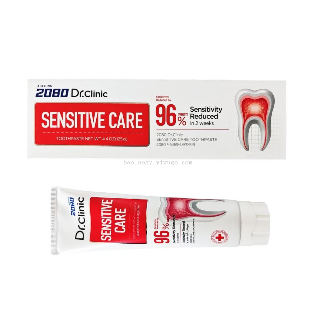 Free shipping! Aijing 2080 Tooth Doctor Anti-Sensitivity Toothpaste 125g is specially designed to protect teeth and freshen breath Item Picture
