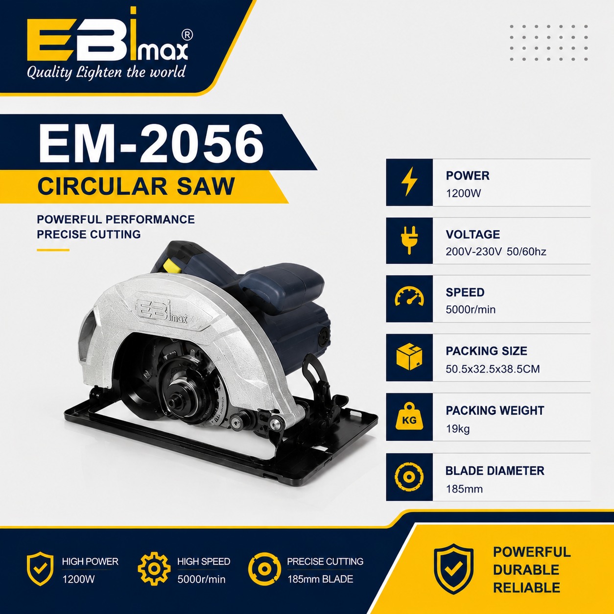 Electric circular saw, circular saw, electric saw, sickle, multi-functional handheld electric saw Specification image
