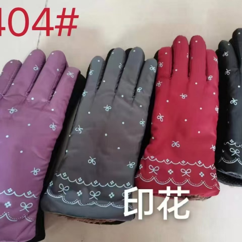 滑雪手套冬季保暖手套女加厚加绒防风防寒跨境骑车骑行手套