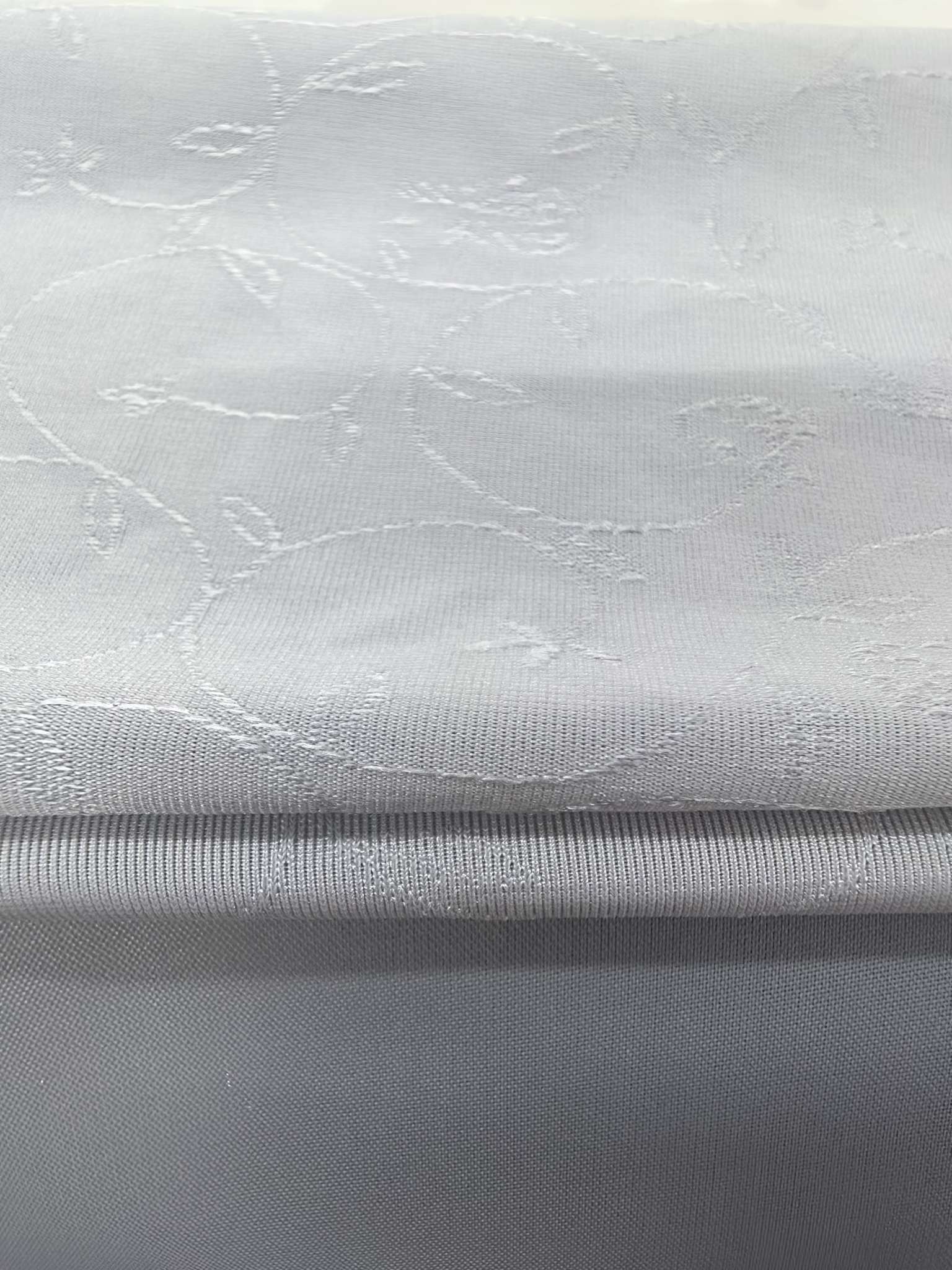 KWA90782 polyester knitted close-knit jacquard fabric details Picture
