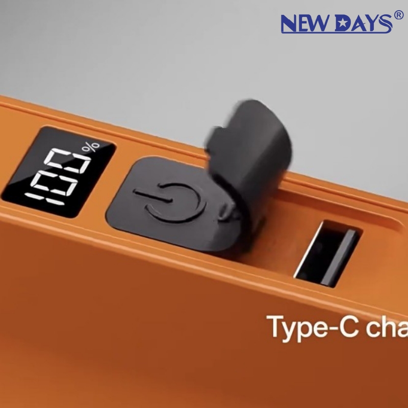 NEWDAYS brand's new cross-border led bulb outdoor charging floodlight camping lamp, energy-saving, high-brightness, long-life emergency lighting hanging lamp with flashlight details Picture