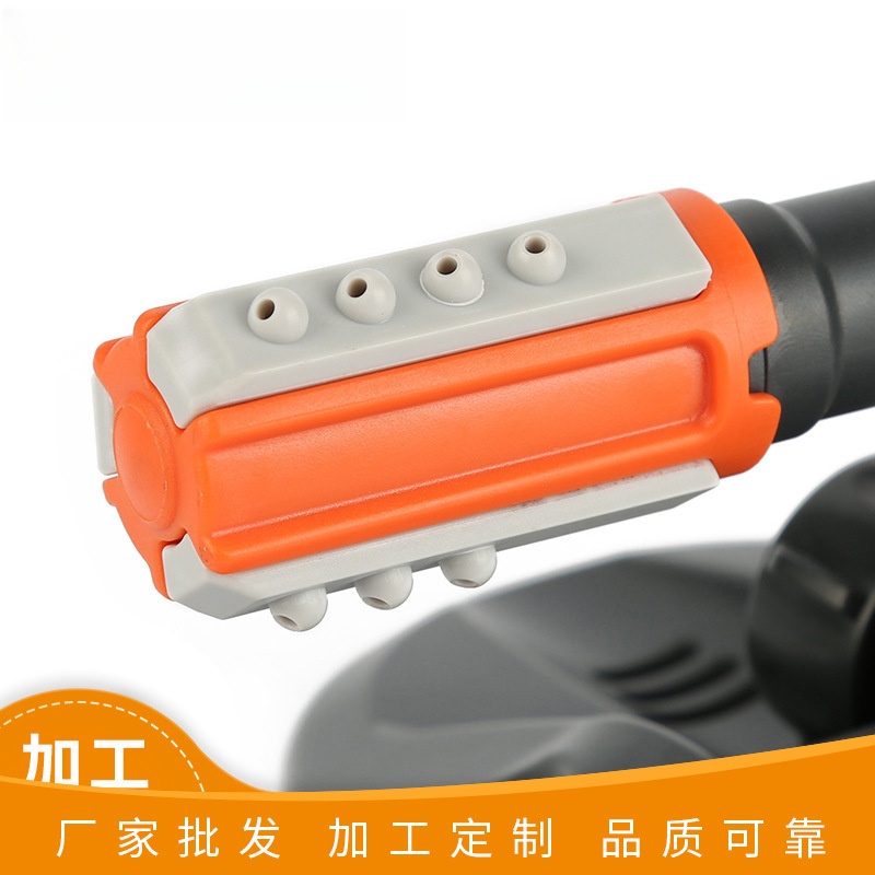 Three-hole automatic rotating sprinkler, plastic flower watering nozzle for garden lawns Specification image