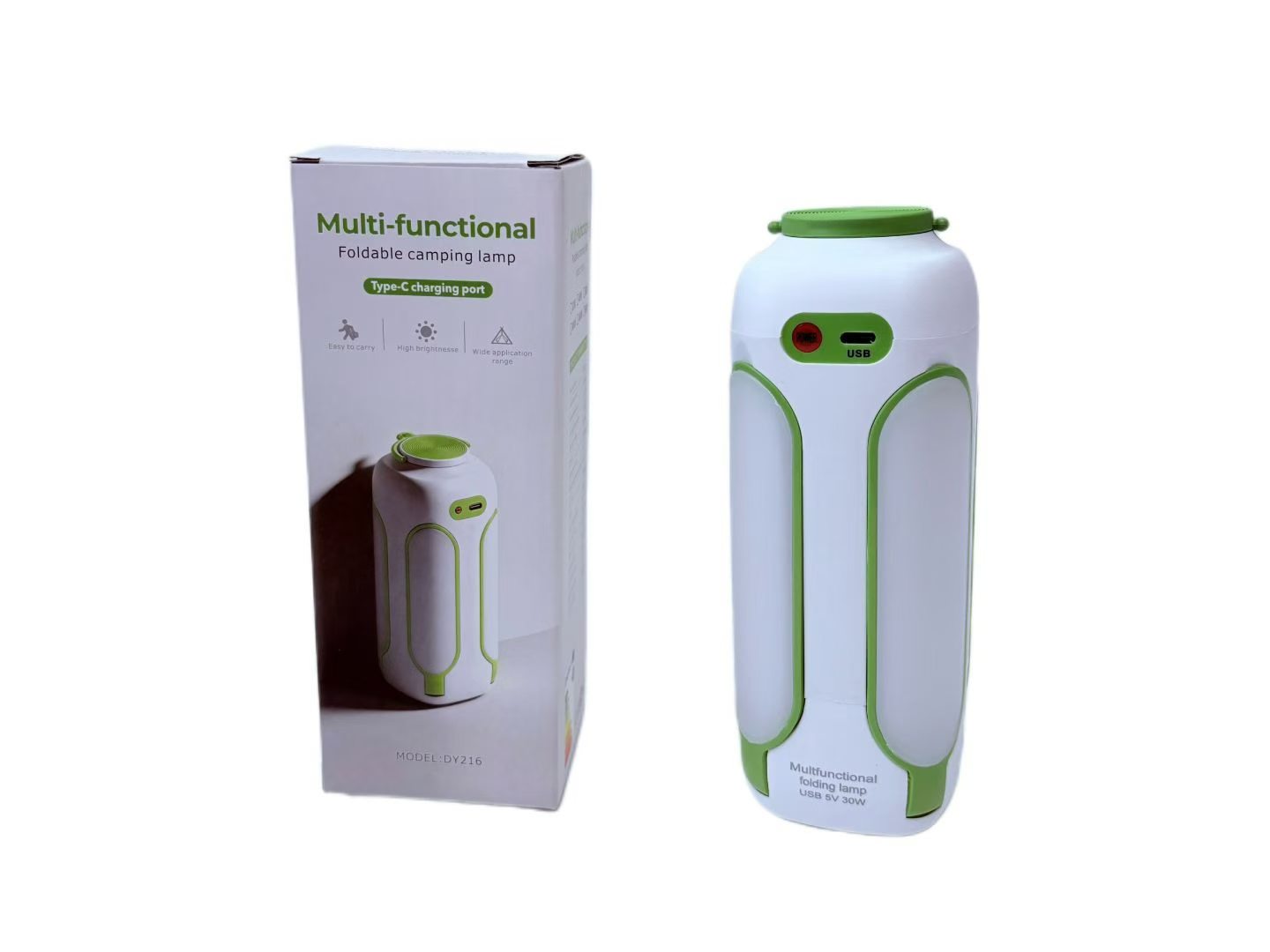 Folding leaf lamp multi-functional emergency lighting lamp