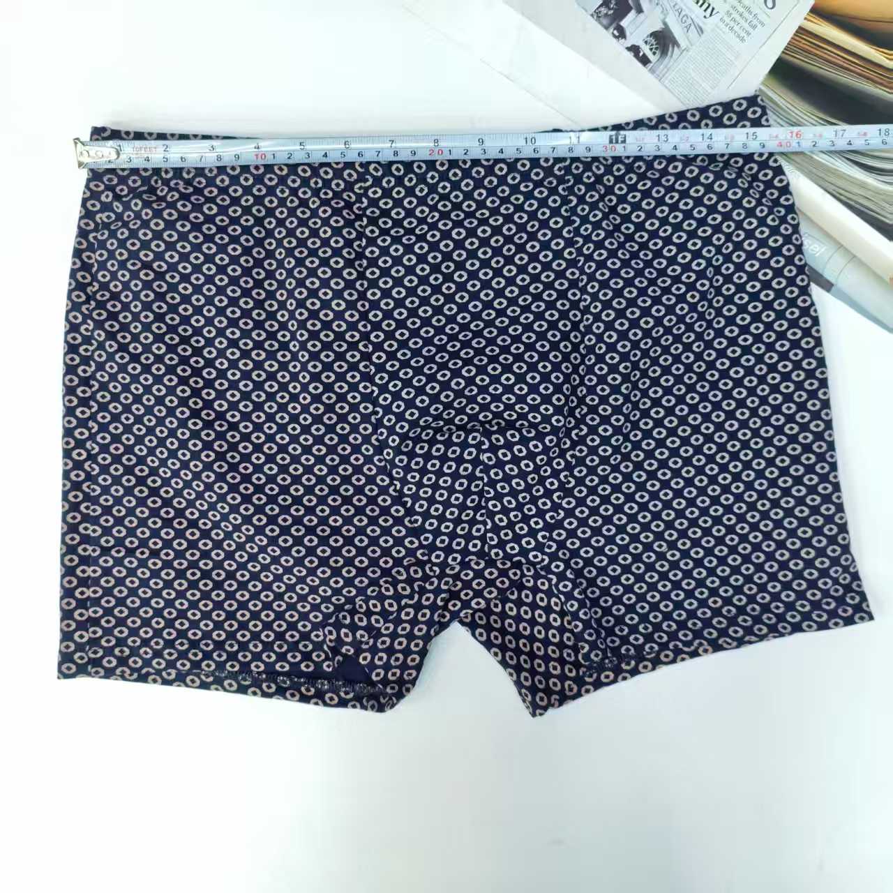 1645# Underwear for export men's underwear, Men's printed briefs, fashionable and comfortable milk silk men's underwear, Men's briefs, QNI Item Picture