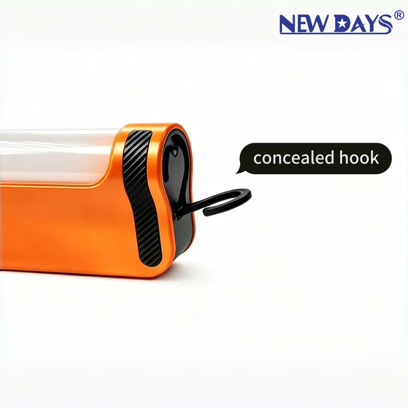 NEWDAYS brand's new cross-border led bulb outdoor charging floodlight camping lamp, energy-saving, high-brightness, long-life emergency lighting hanging lamp with flashlight Specification image