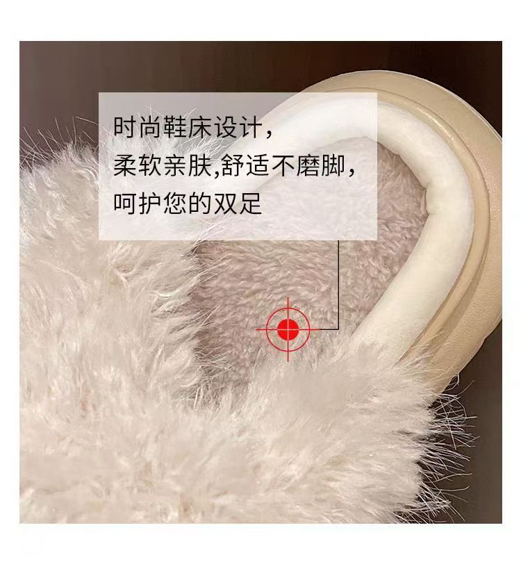2026新款卡通创新立体刺猬棉拖鞋宿舍居家可爱加绒保暖毛毛包头拖鞋详情11