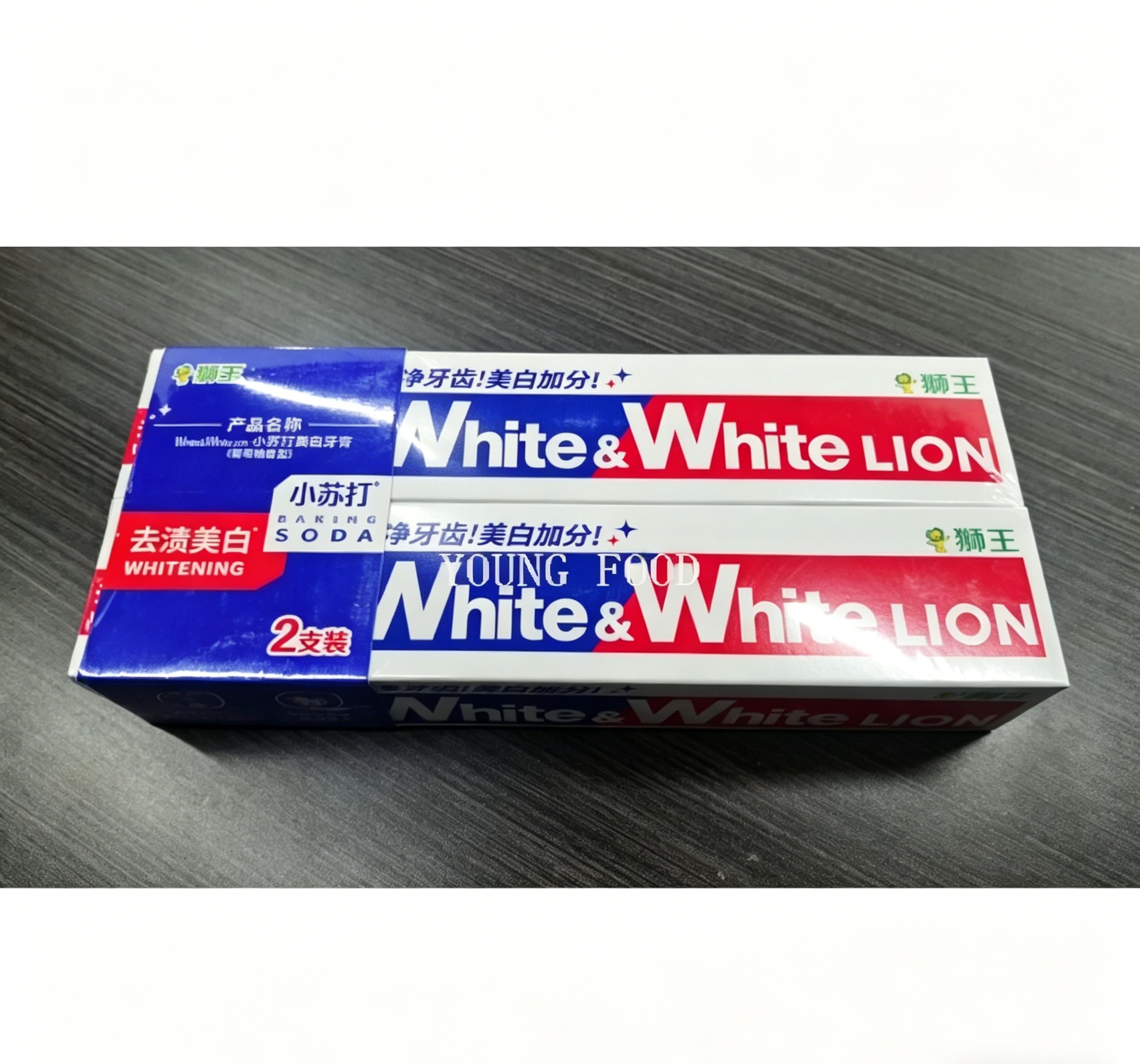 Free shipping! Lion King Baking Soda Beauty * White Toothpaste Grapefruit 120g*2 Elegant Gentleman's Department Store Wearable nails details Picture