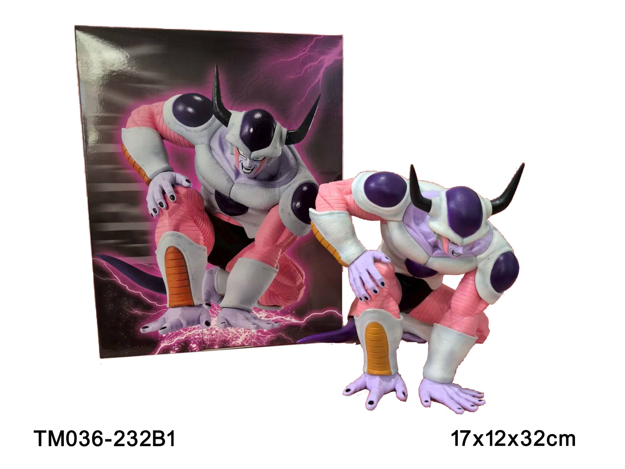 Dragon Ball Frieza form figurine anime peripheral classic villain model desktop decoration Item Picture