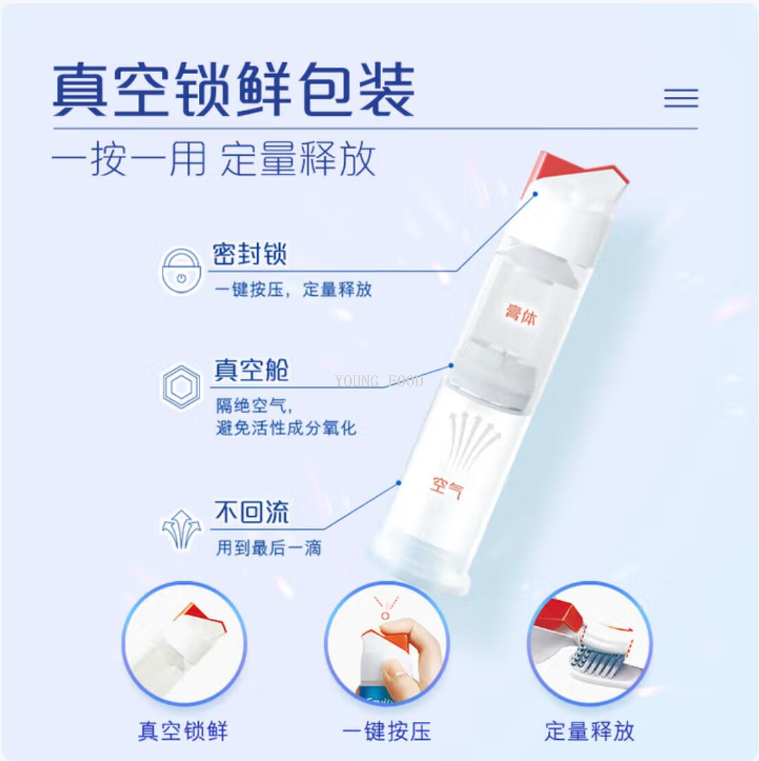 Free shipping! Polish original imported Colgate Effective anti-cavity Toothpaste 130g, fresh and clean teeth for sports kids Item Picture
