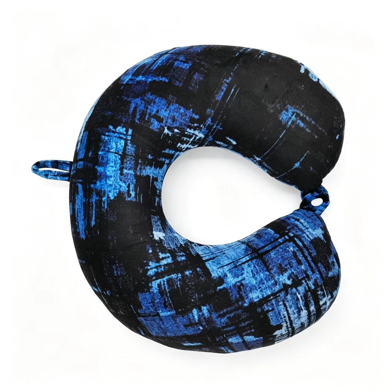 Memory foam U-shaped pillow, a cool and sporty travel portable neck protection pillow