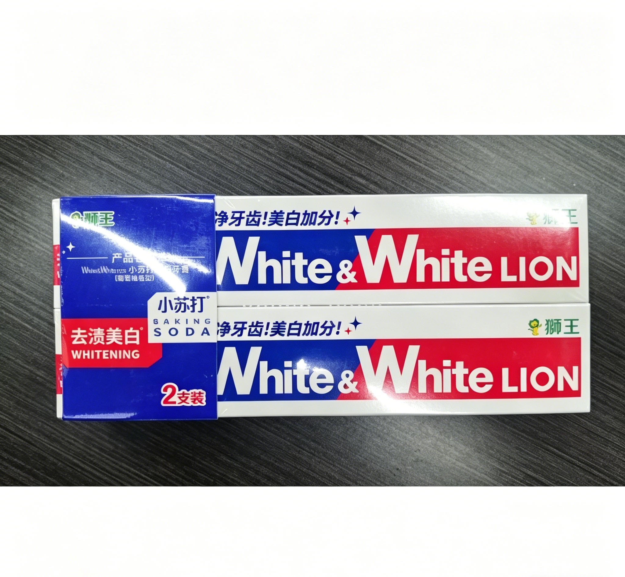 Free shipping! Lion King Baking Soda Beauty * White Toothpaste Grapefruit 120g*2 Elegant Gentleman's Department Store Wearable nails