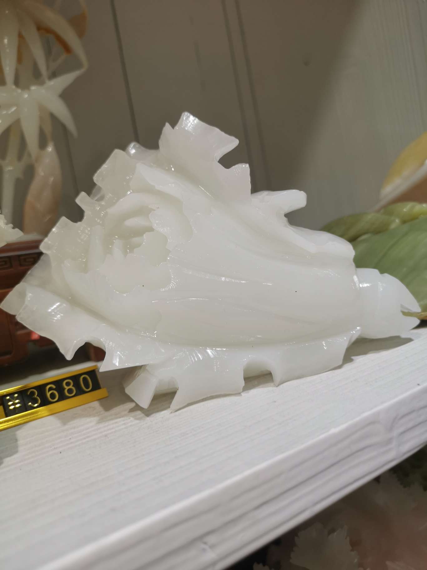 Like to send private messages to customer service for creative handicrafts, gifts, ornaments, home decoration, other craft ornaments, cabbage, Bai CAI, jade ornaments, as gifts for others, elders, leaders, moving house, opening a store, moving into a new home detail image 2