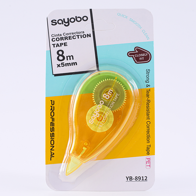YB-8913 Sayobo correction belt Full length 8 meters English version Specification drawing