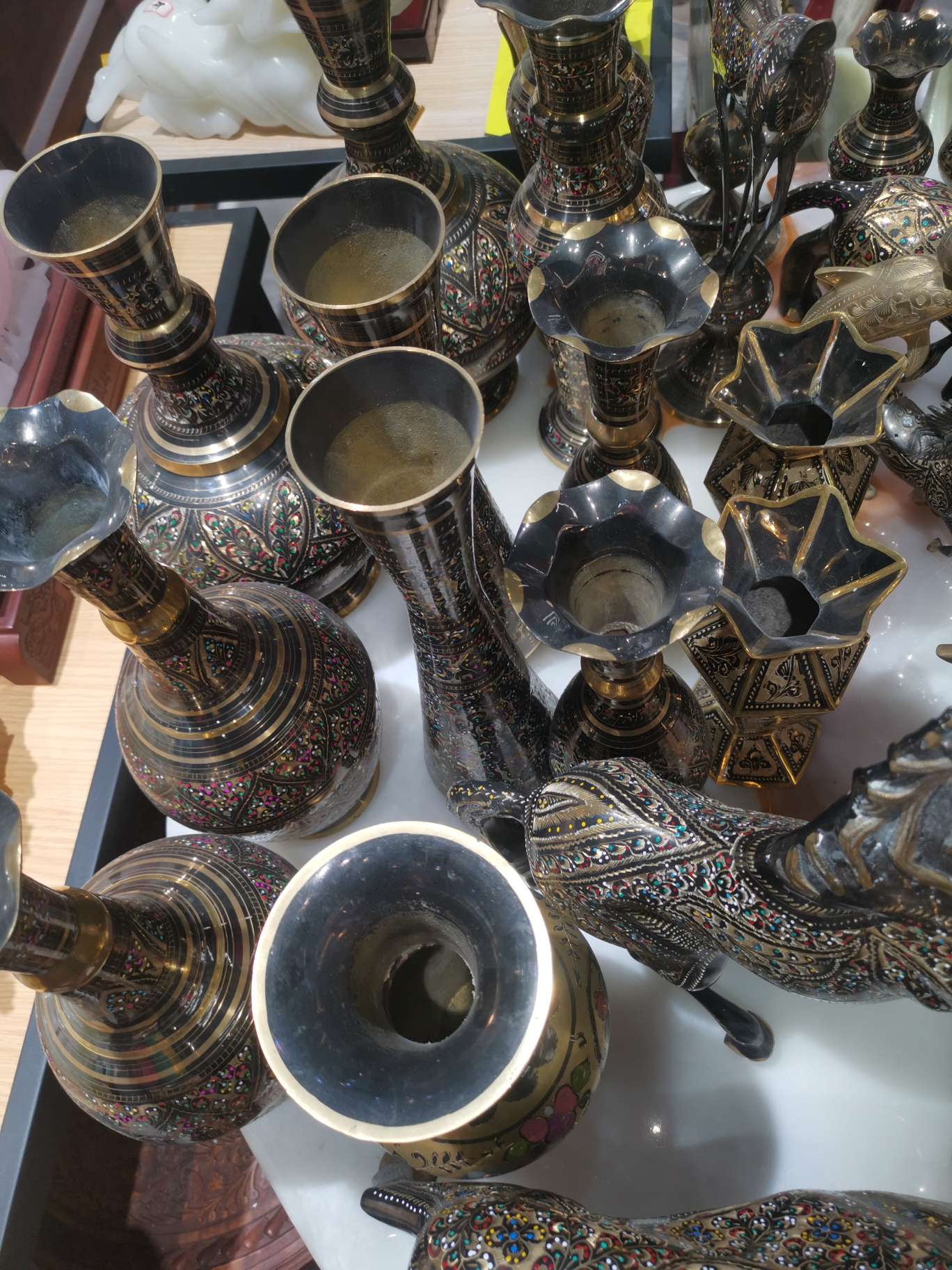 Like to send private messages to customer service. Creative handicrafts, gifts, ornaments, home decoration, other craft ornaments, brass ornaments, hand-carved ornaments, as gifts for others, elders, leaders, moving house, opening a store, moving into a new home detail image 8