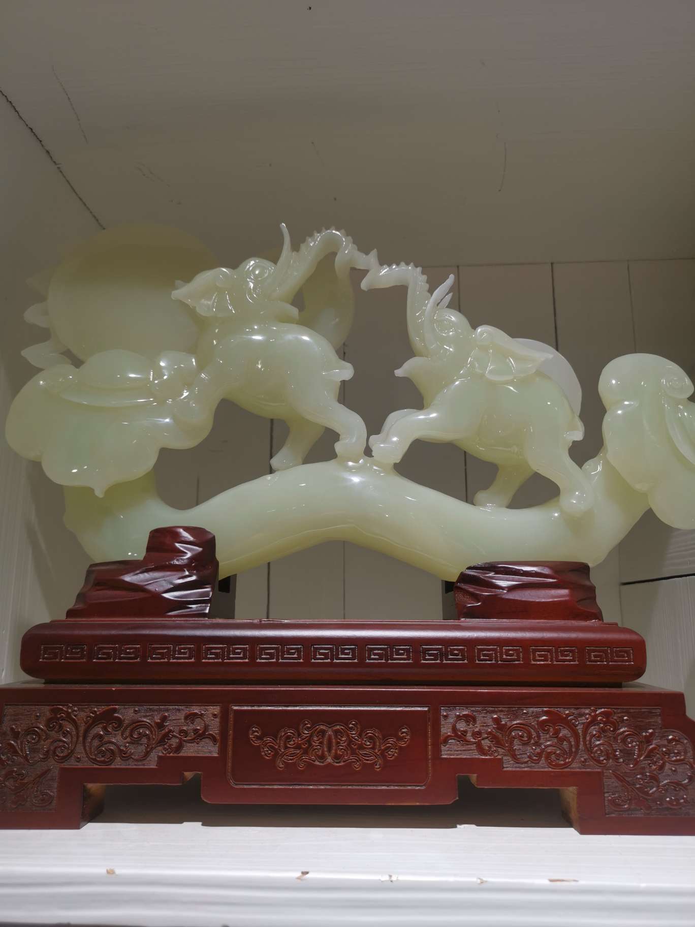Creative handicrafts, gifts, ornaments, home decoration, other craft ornaments, auspicious and lucky jade ornaments, as gifts for others, elders, leaders, moving house, opening a store, moving into a new home detail image 6
