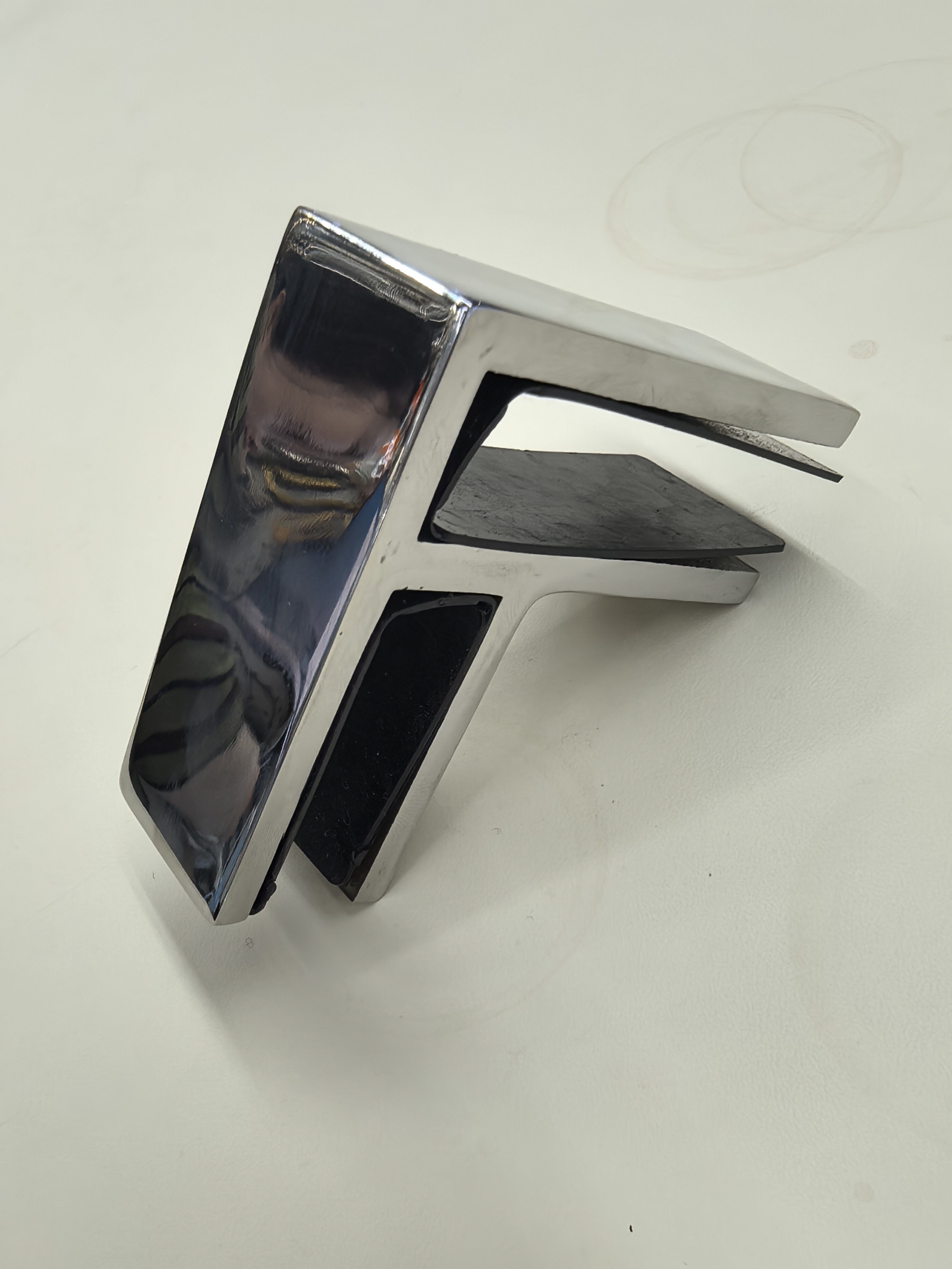 Stainless steel metal glass clamp