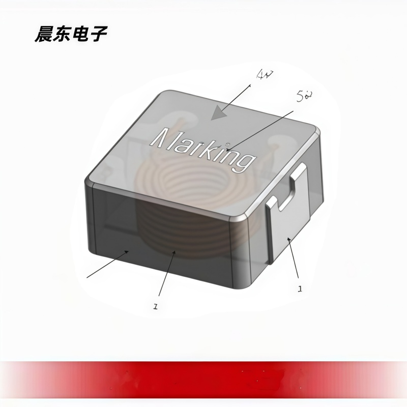 贴片一体成型电感 大电流 耐高温非屏蔽式电感 功率电感CD感量齐全贴片工字型电感详情6