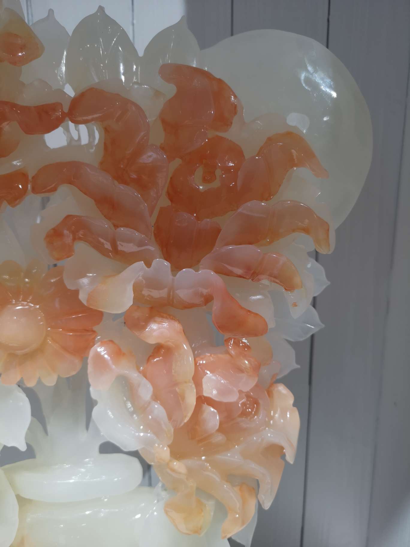 Flower blooming, prosperity, jade ornaments, handicrafts, gifts, home decorations, other craft ornaments, gifts for giving to others, elders, leaders, moving house, opening a store, moving into a new home detail image 5