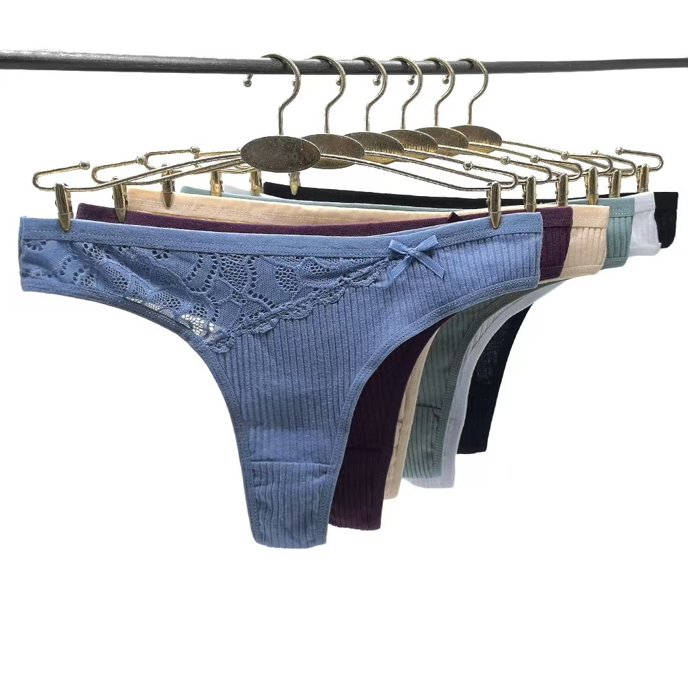 87555# Underwear, women's thongs wholesale export, threaded thongs, sexy lace women's underwear, sexy underwear, women's briefs, popular South American underwear QNI Specification drawing